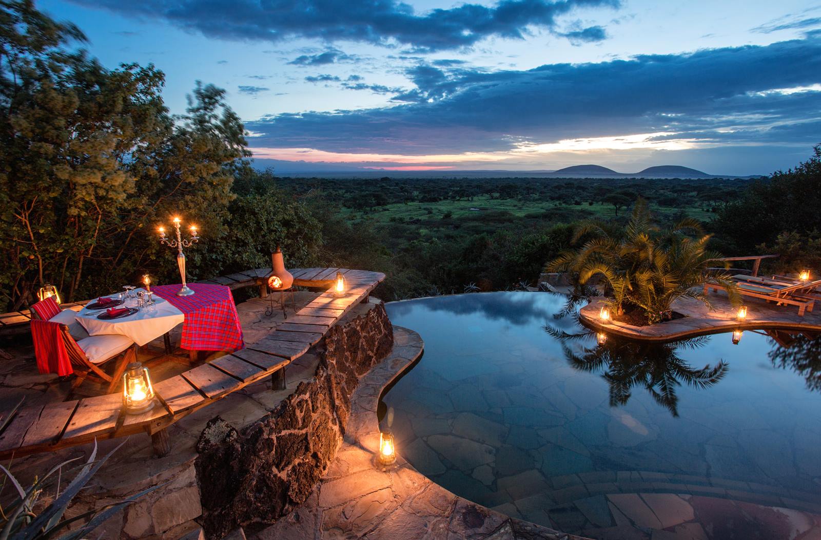 Ol Donyo Lodge en Amboseli