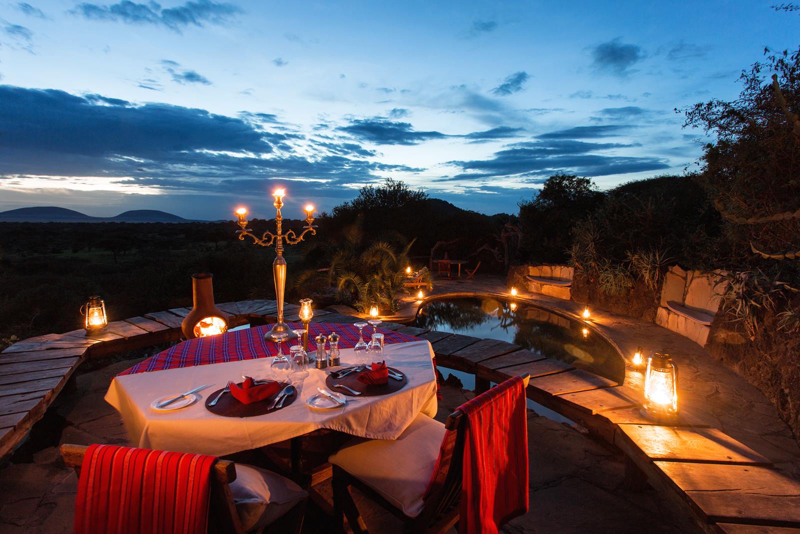 Ol Donyo Lodge en Amboseli