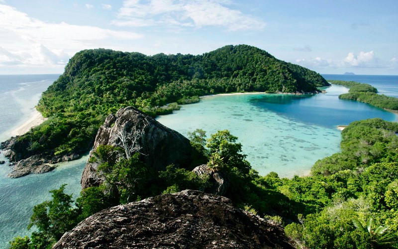 Bawah Private Island en Bawah Island