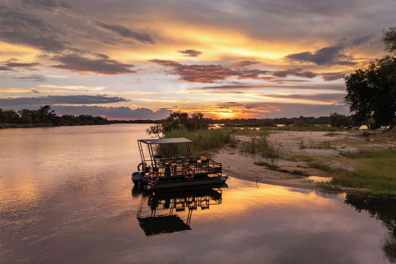 Chundu Island en Victoria Falls