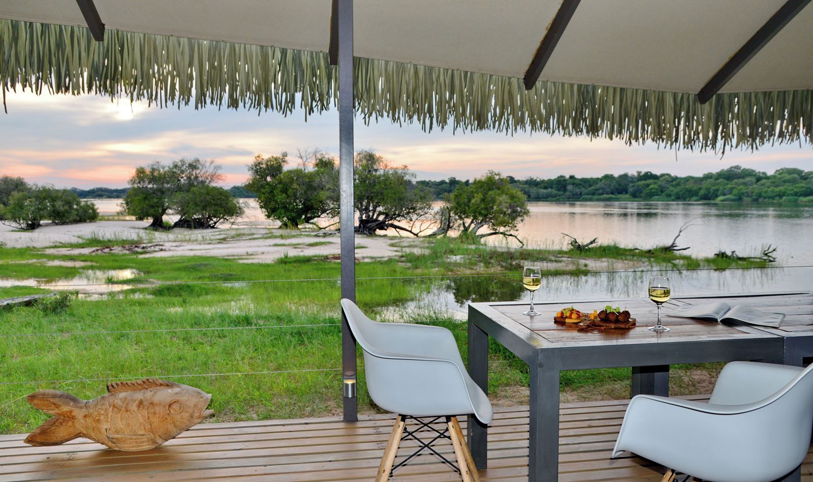 Chundu Island en Victoria Falls
