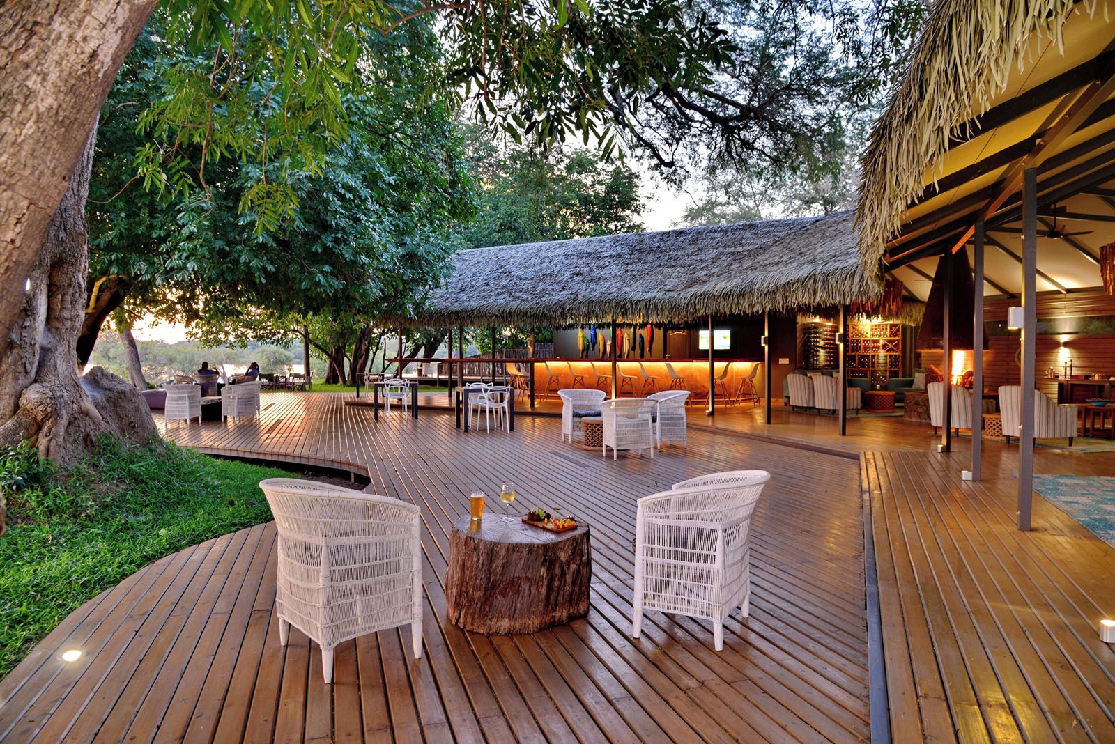 Chundu Island en Victoria Falls