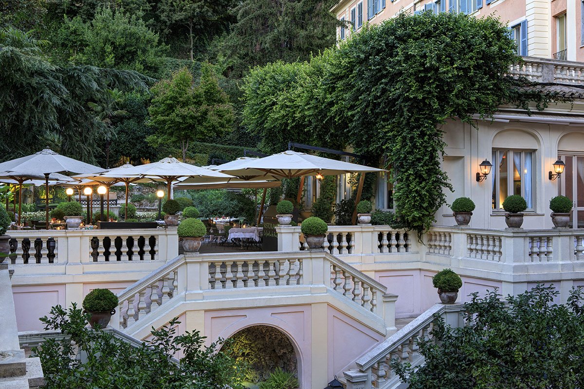 Hotel de Russie en Roma