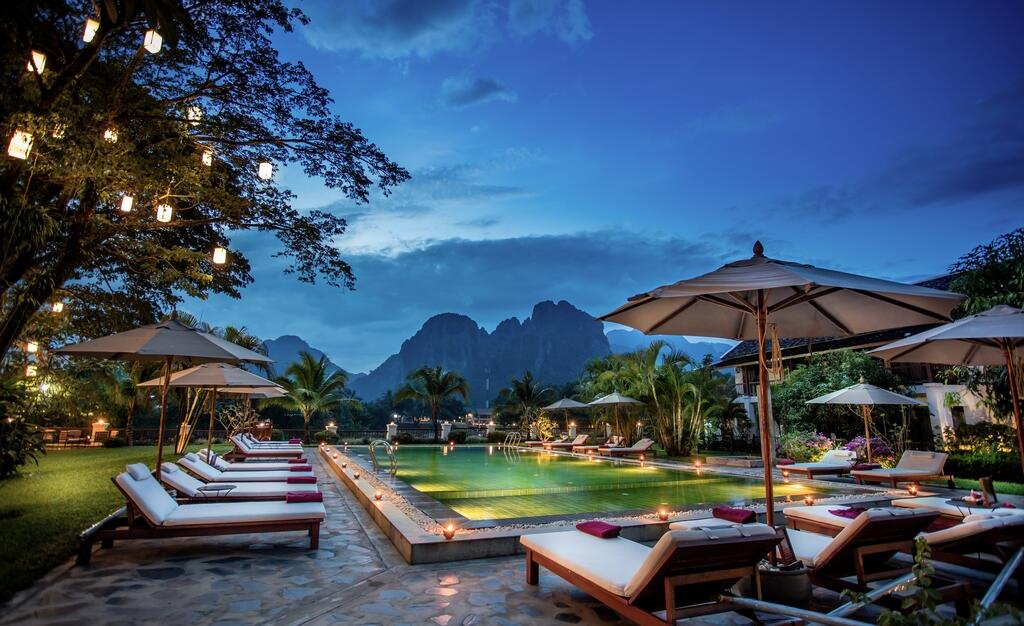 Riverside Boutique Resort en Vang Vieng