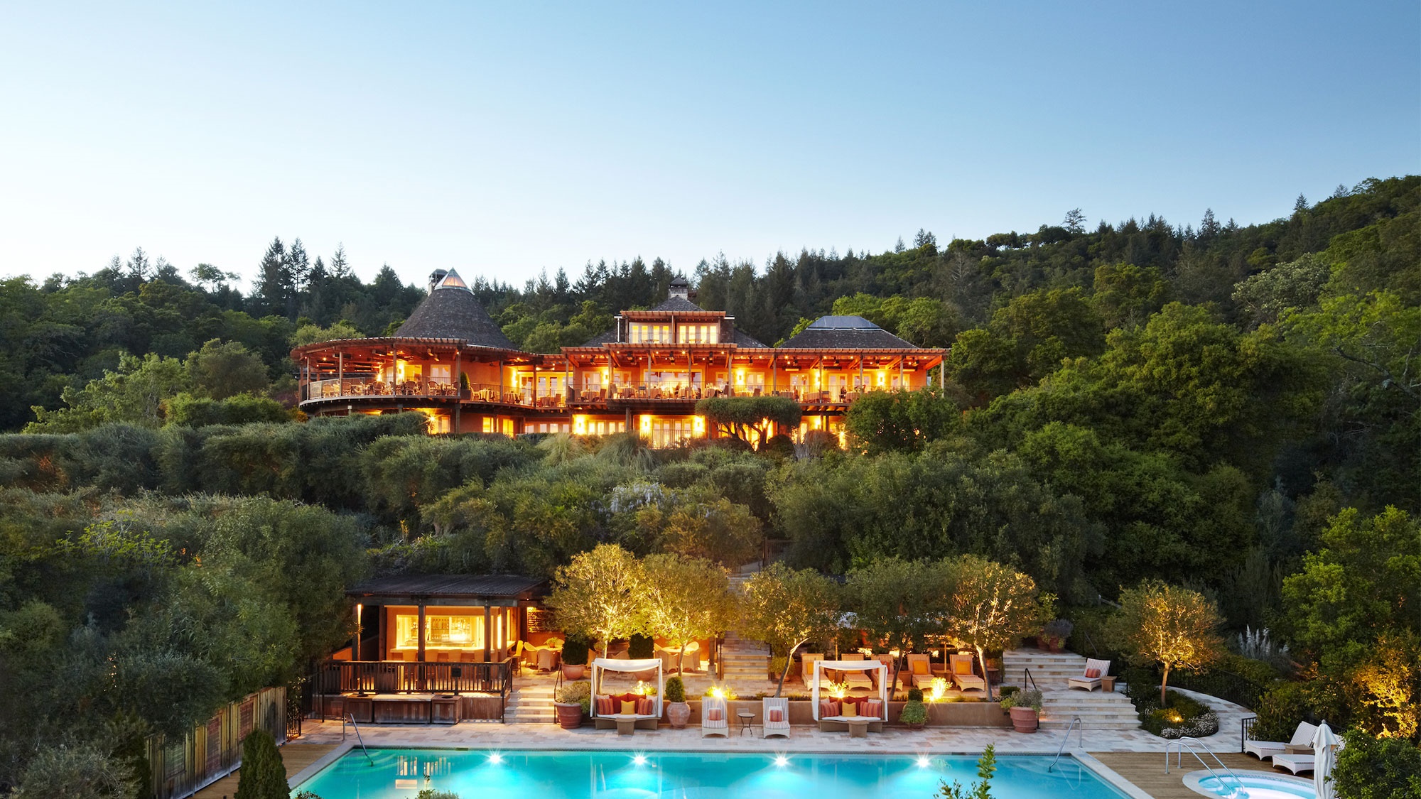 Auberge du Soleil en su destino