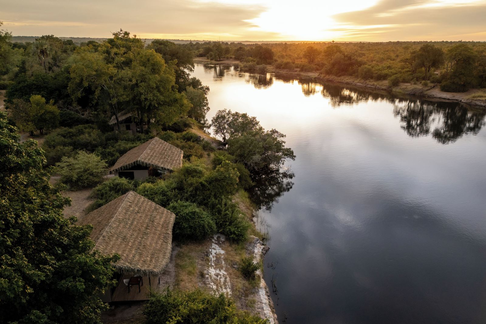 Chundu Island en Victoria Falls