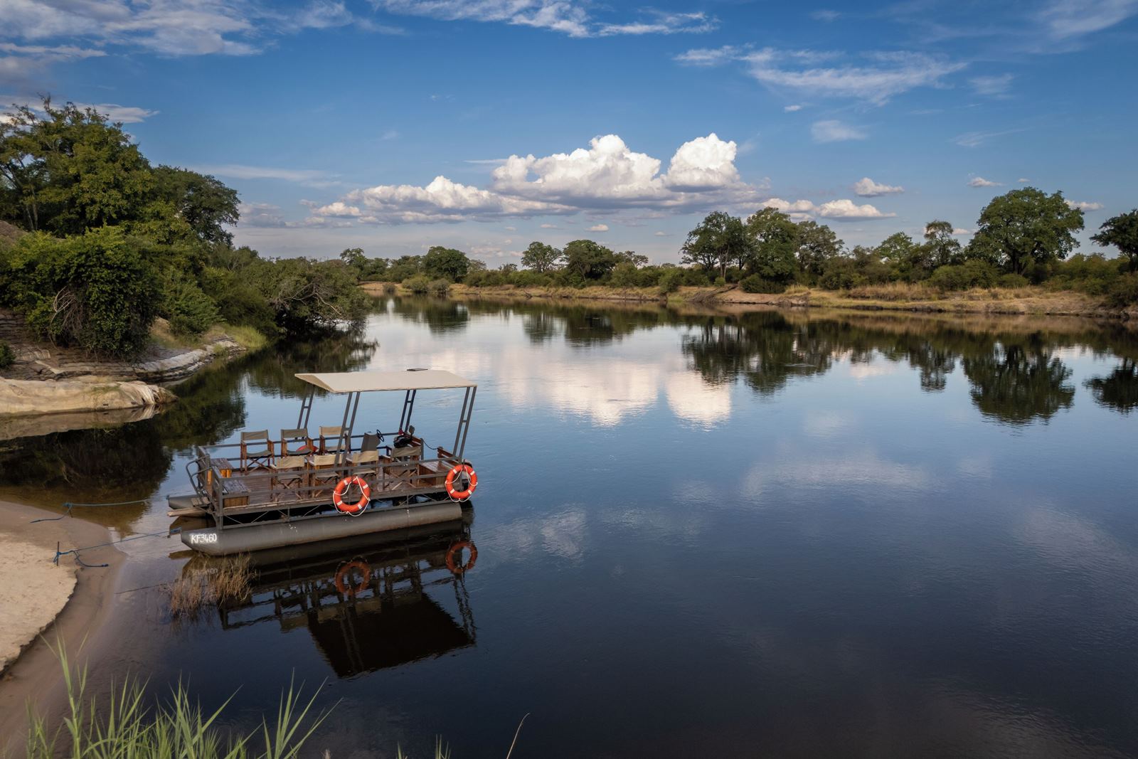 Chundu Island en Victoria Falls