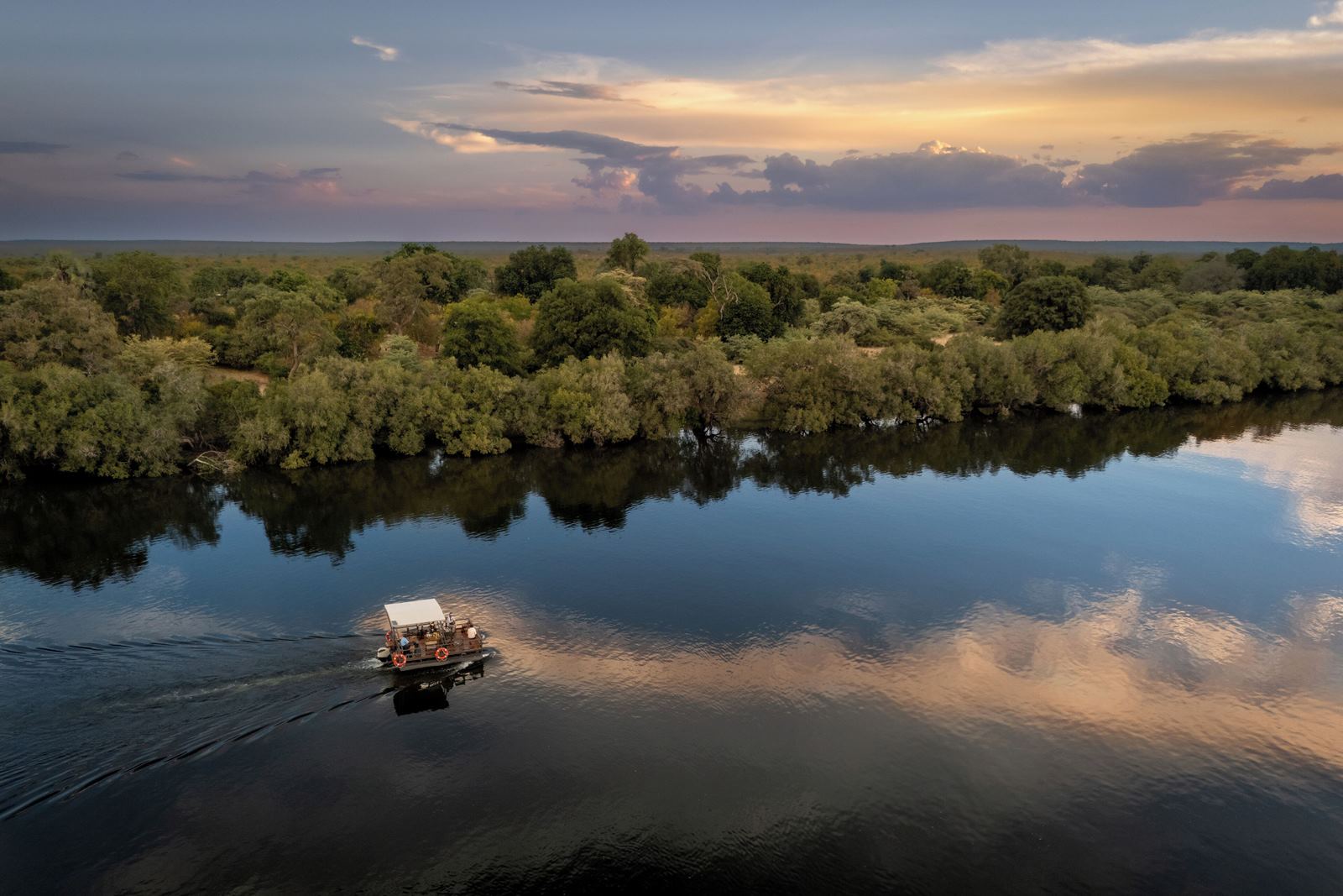 Chundu Island en Victoria Falls