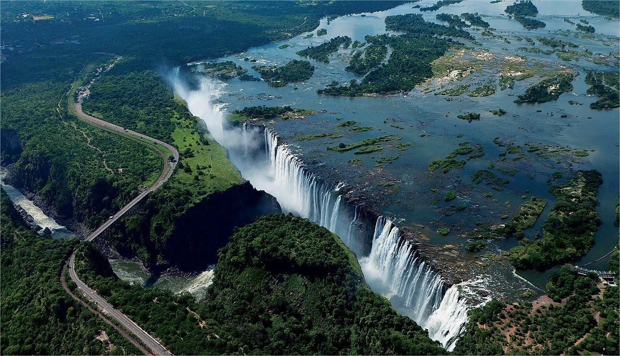 Chundu Island en Victoria Falls