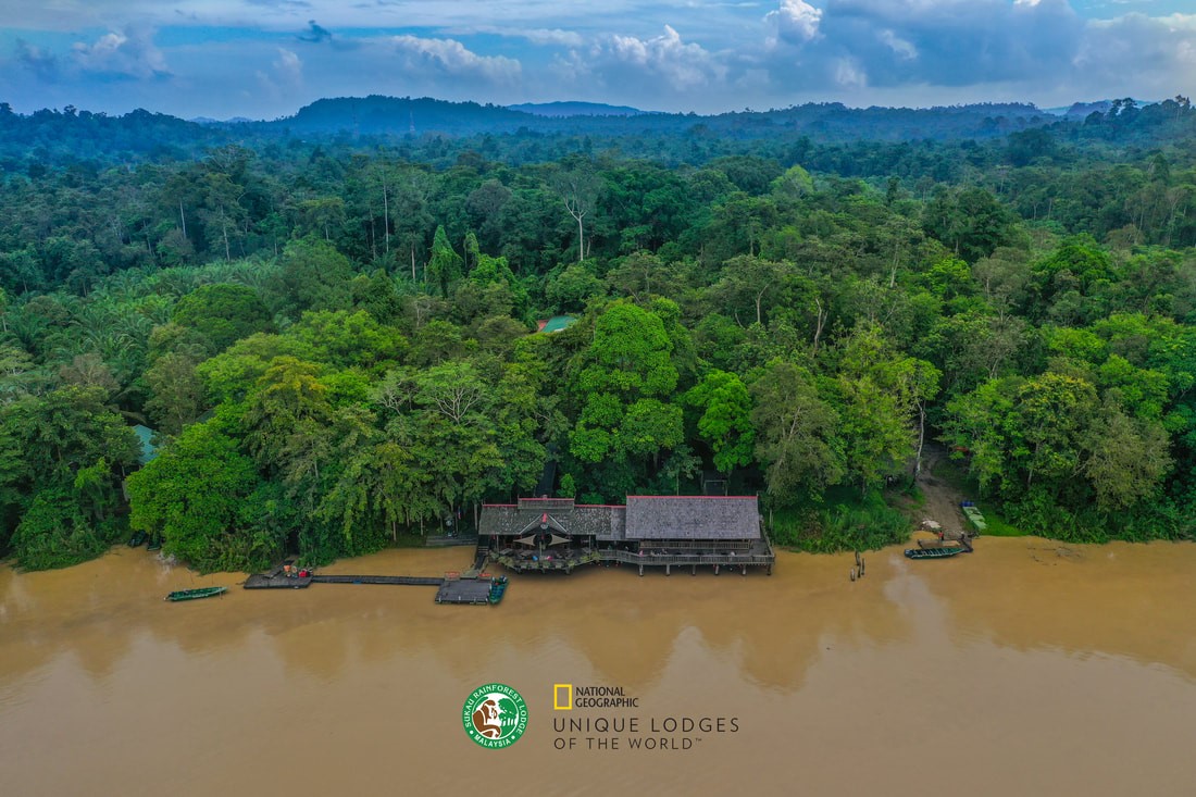 Sukau Rainforest Lodge en Malaysia