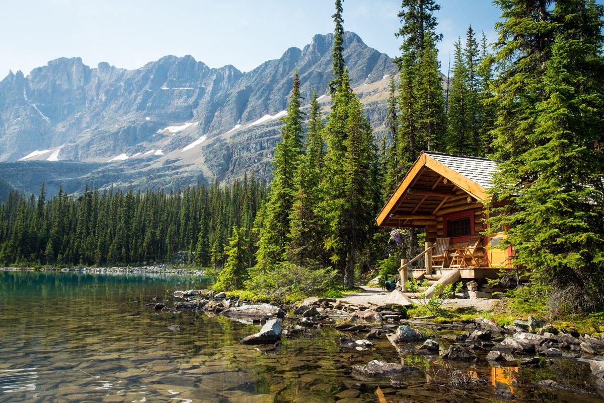 Lake O'Hara Lodge en su destino