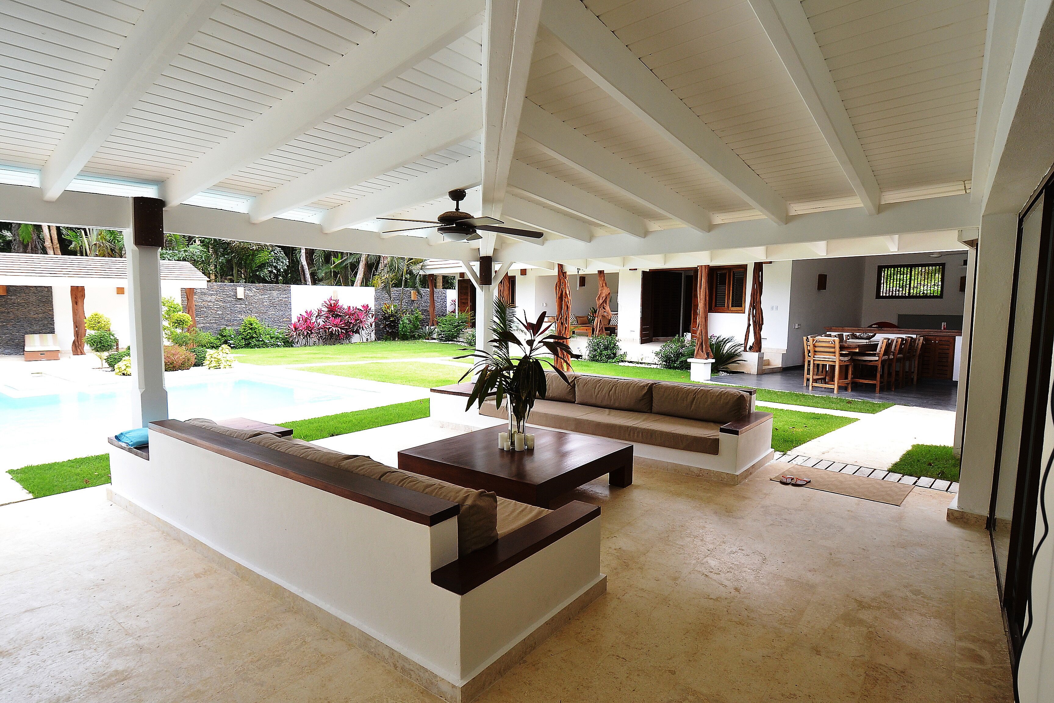 Las Terrenas Front Beach And Garden Villa en Las Terrenas