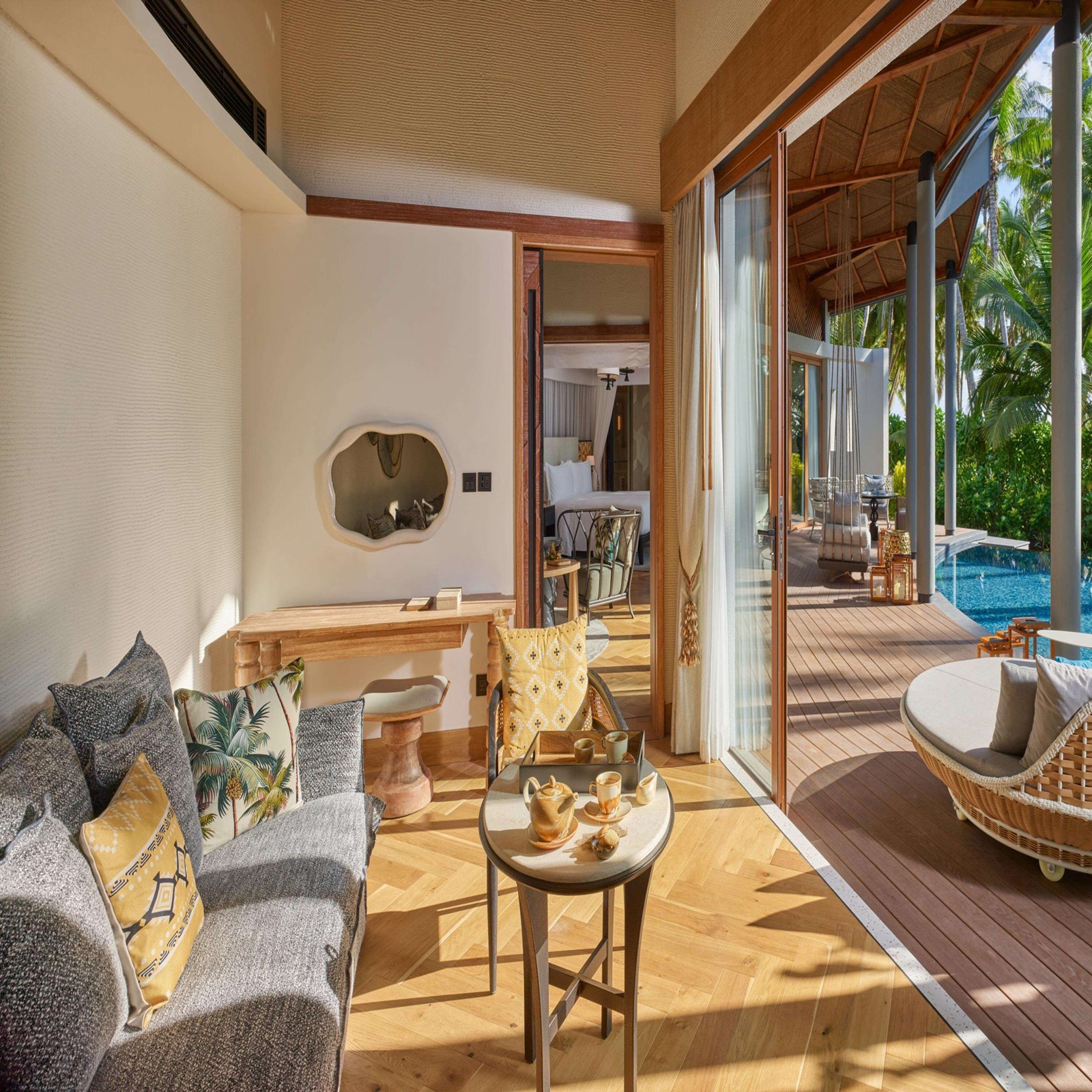 Waldorf Astoria Seychelles  en platte island