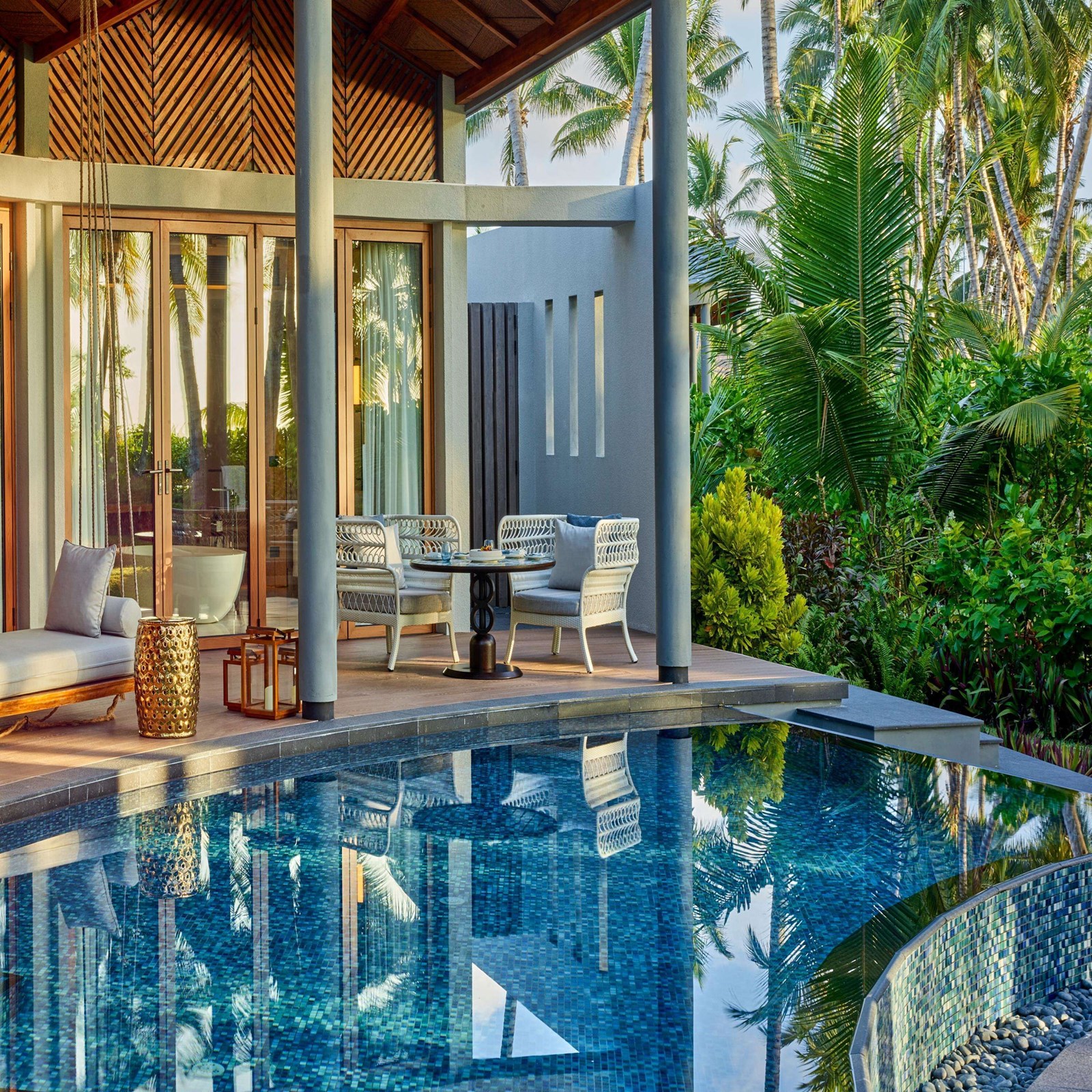 Waldorf Astoria Seychelles  en platte island