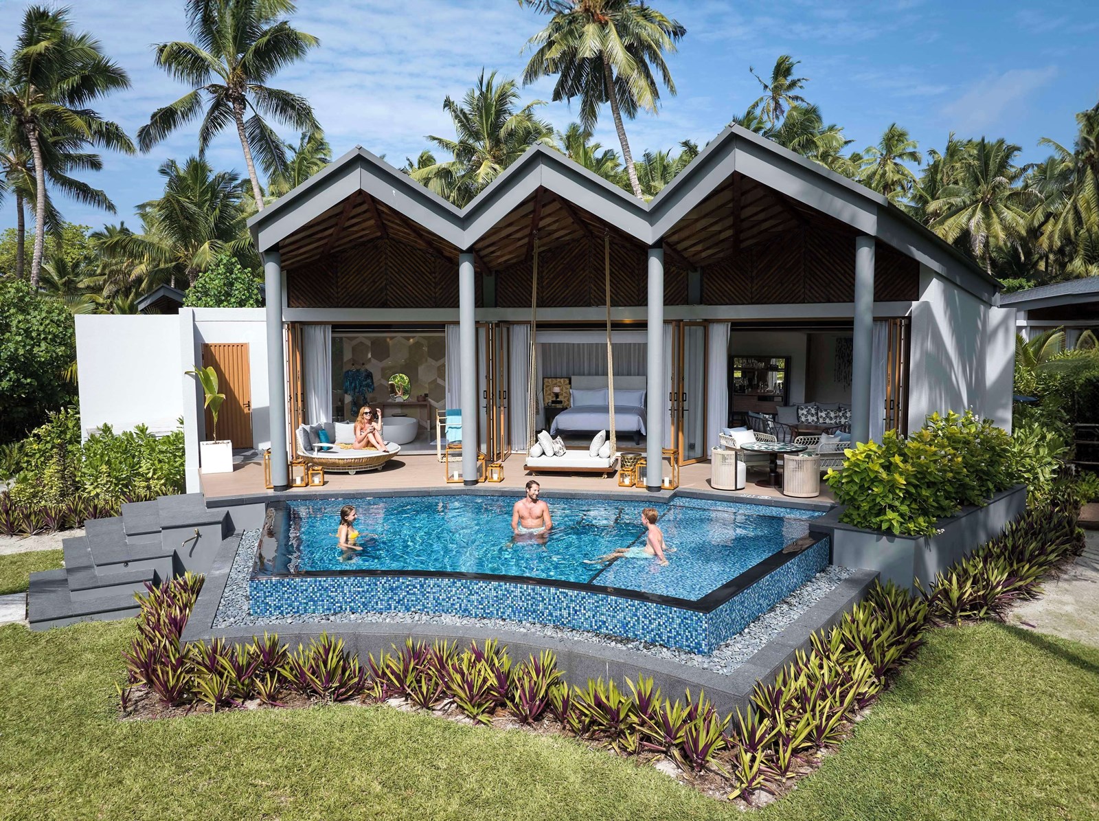 Waldorf Astoria Seychelles  en platte island