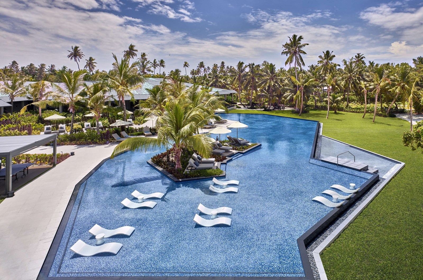 Waldorf Astoria Seychelles  en platte island