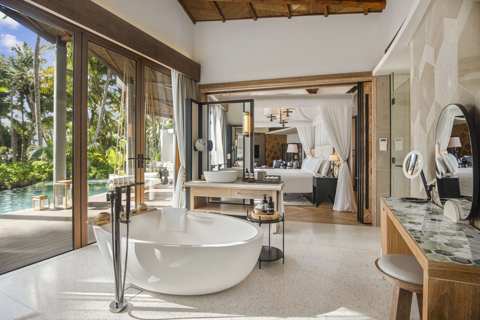 Waldorf Astoria Seychelles  en platte island