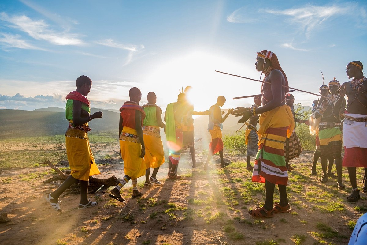 Saruni Samburu en Samburu