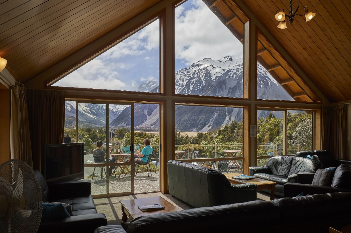 Aoraki Mount Cook Alpine Lodge en su destino