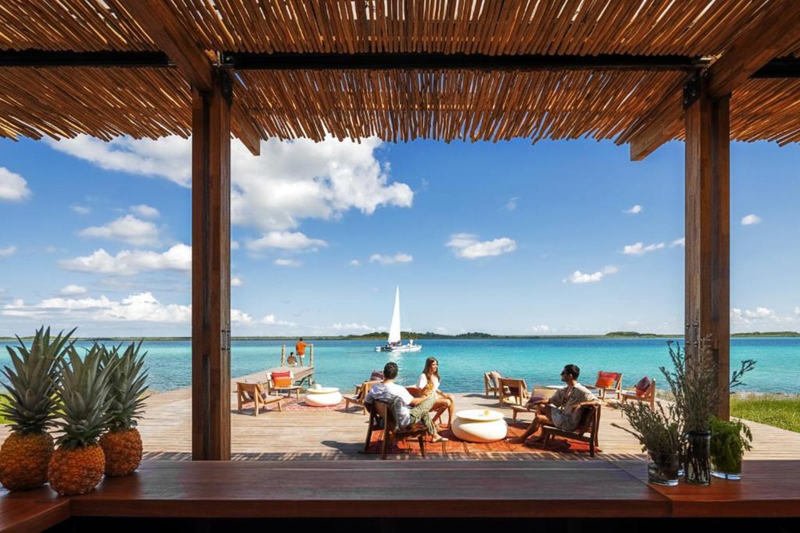 Hotel Habitas Bacalar en Bacalar