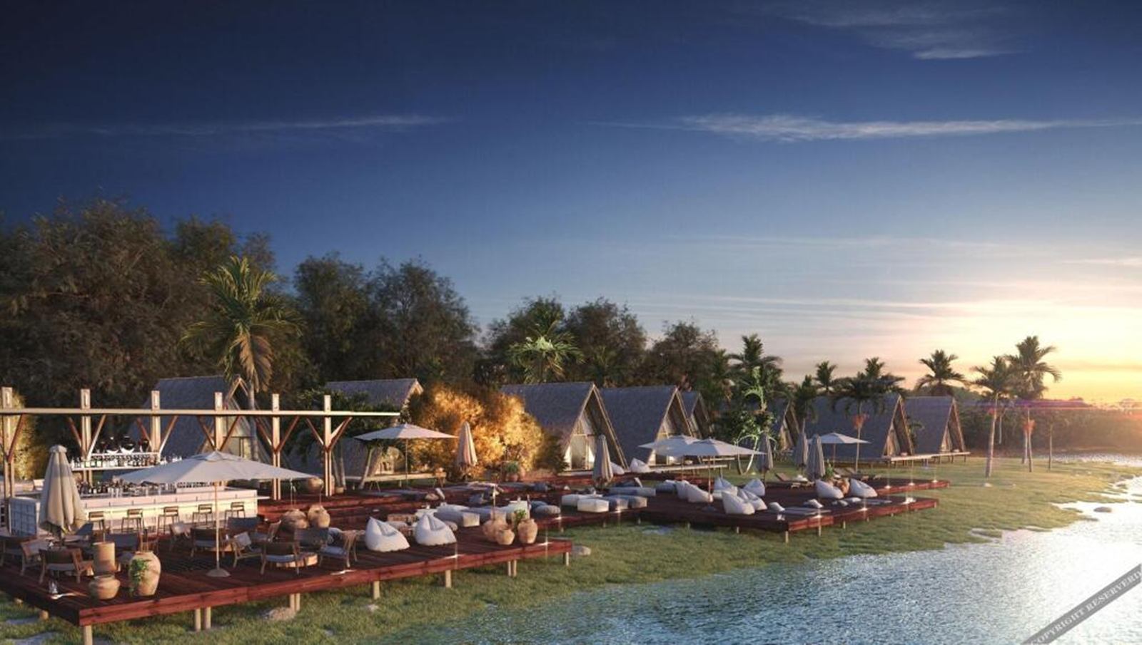 Hotel Habitas Bacalar en Bacalar