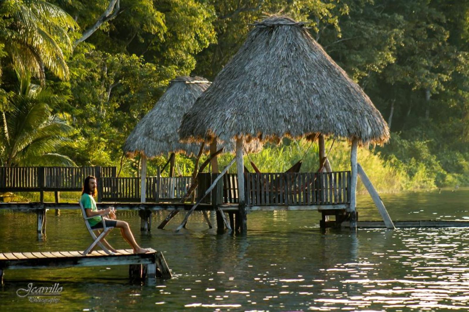 Hotel Gringo Perdido en lago peten itz