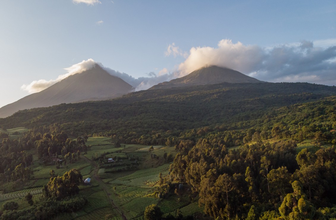 Mount Gahinga Lodge en Uganda