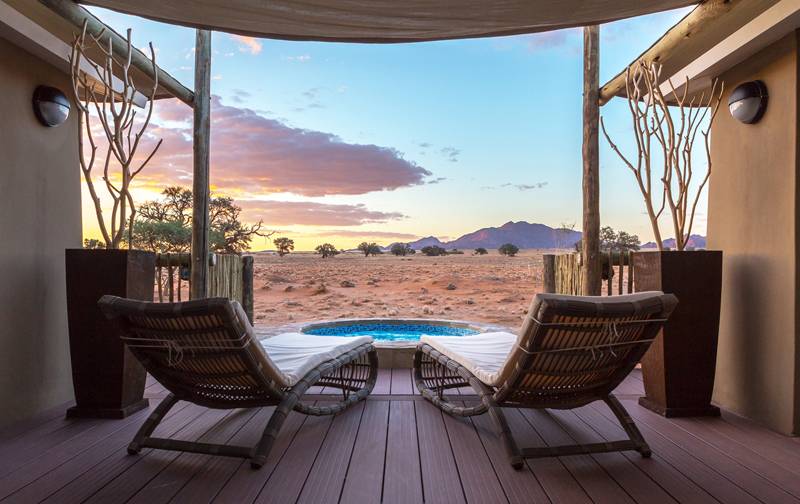 Sossusvlei Lodge en Reserva Natural de NamibRand