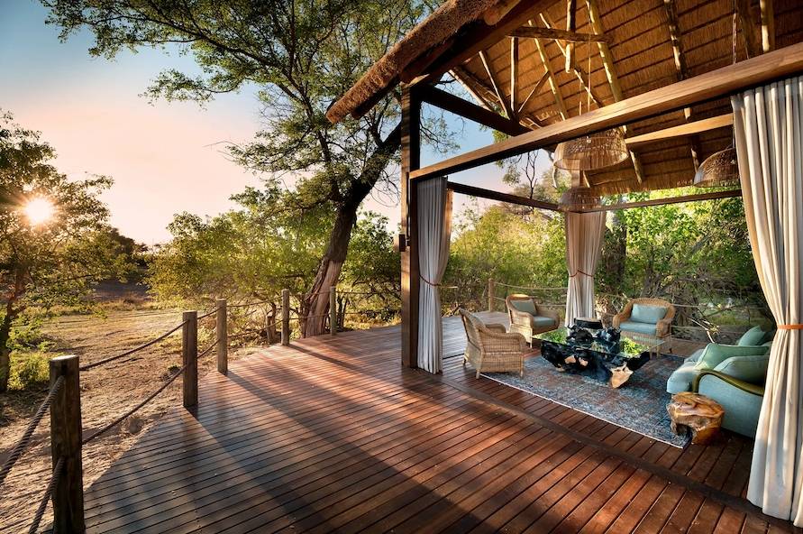Atzaró Okavango Camp en su destino