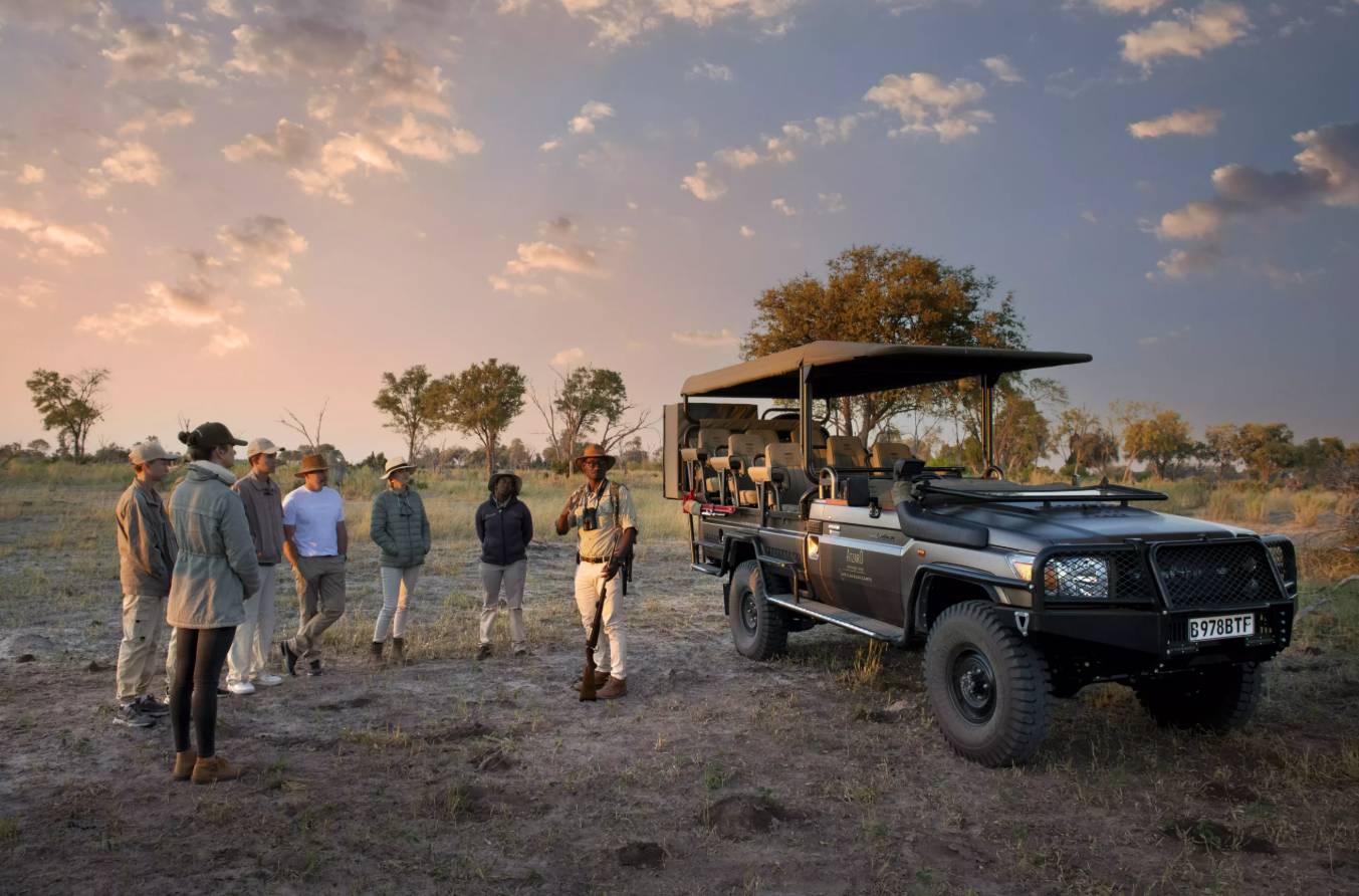 Atzaró Okavango Camp en Delta Okavango