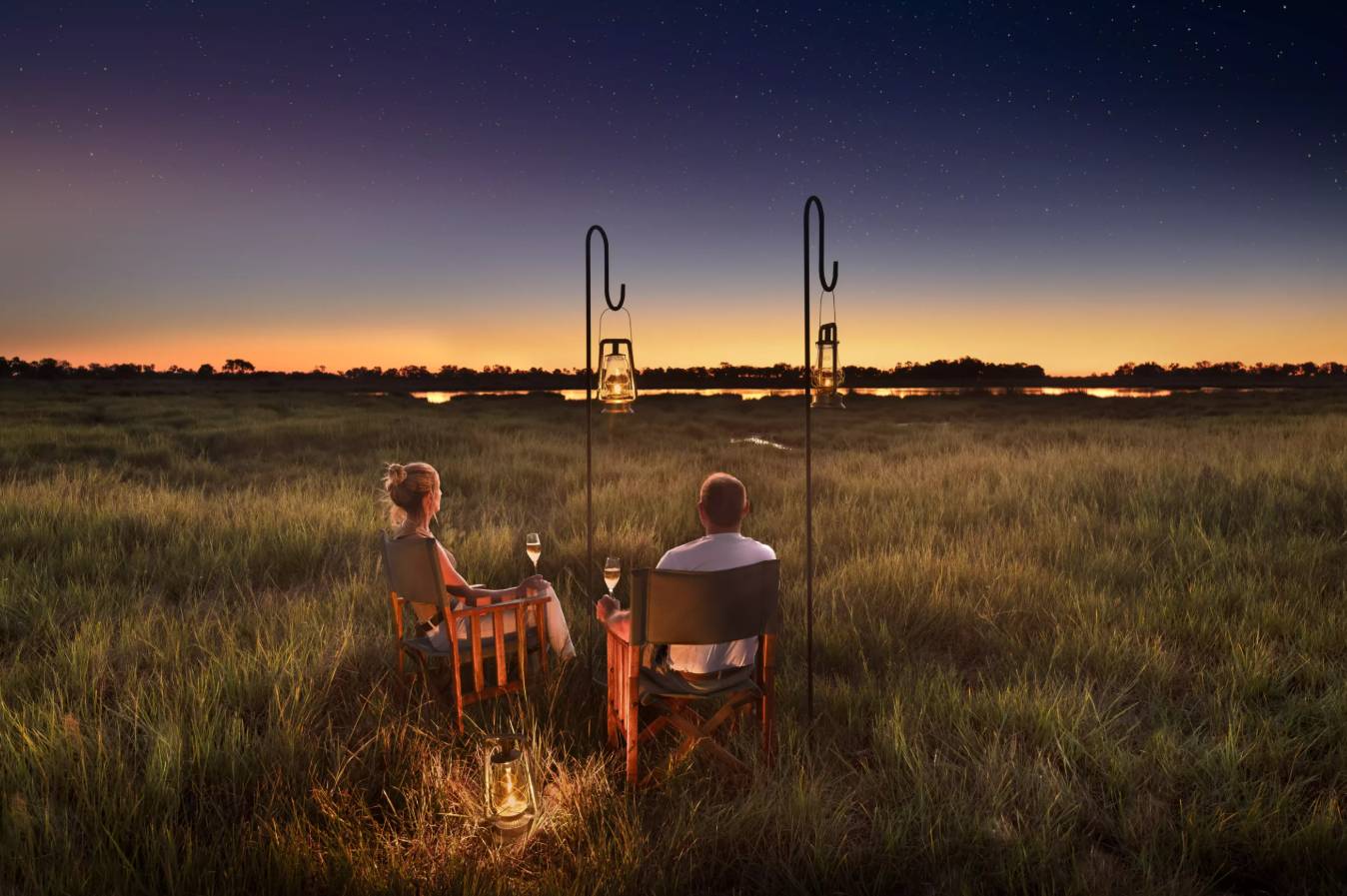 Atzaró Okavango Camp en Delta Okavango